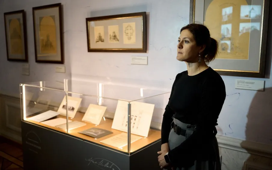 В Усадьбе Рукавишниковых открылась выставка «Нижегородский архитектор Павел Малиновский»